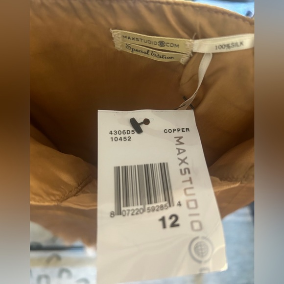 Copper Max Studio Special Edition Silk Roman Goddess Dress - Picture 3 of 5